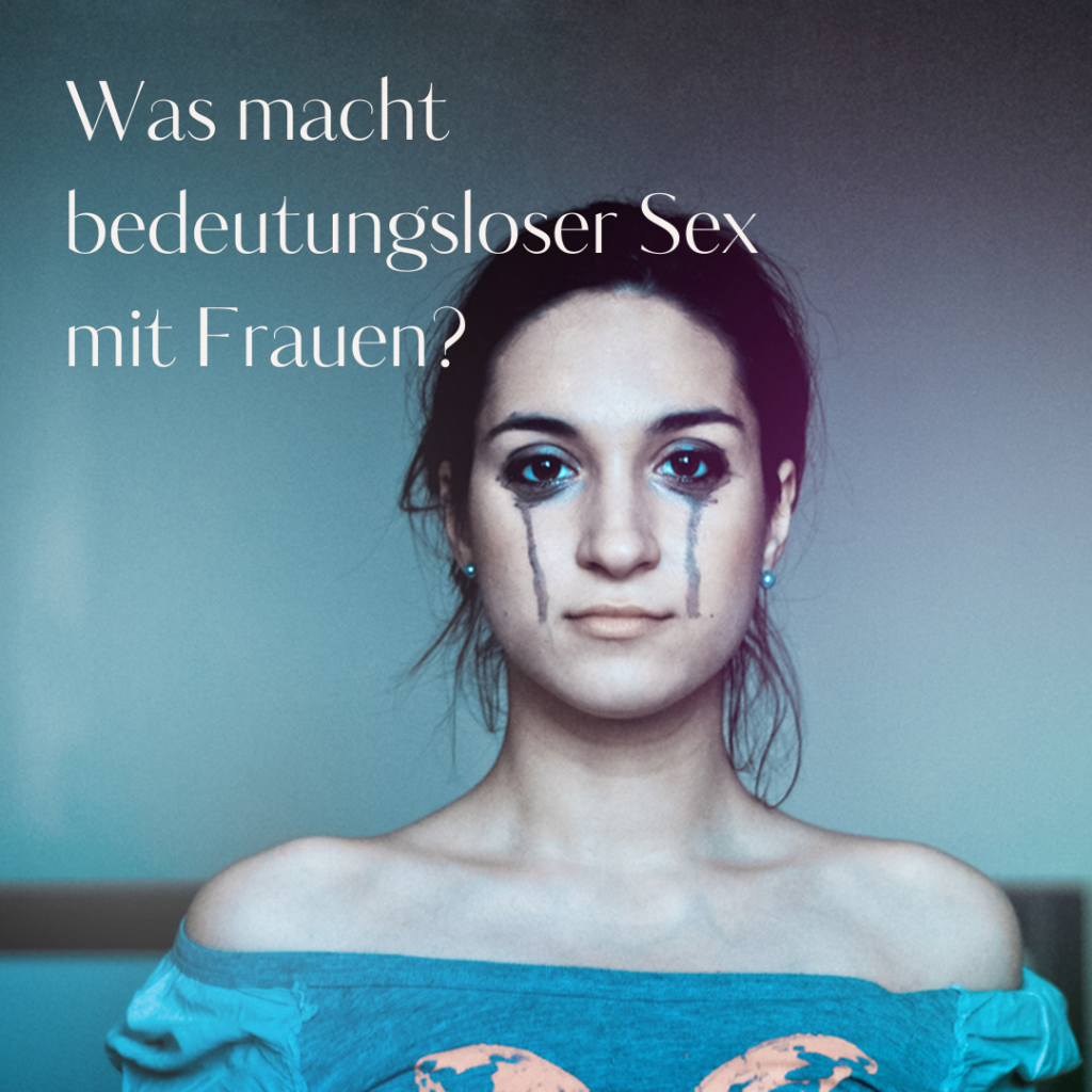 Frau weint Sex One-Night-Stand Konsequenzen Sexualität