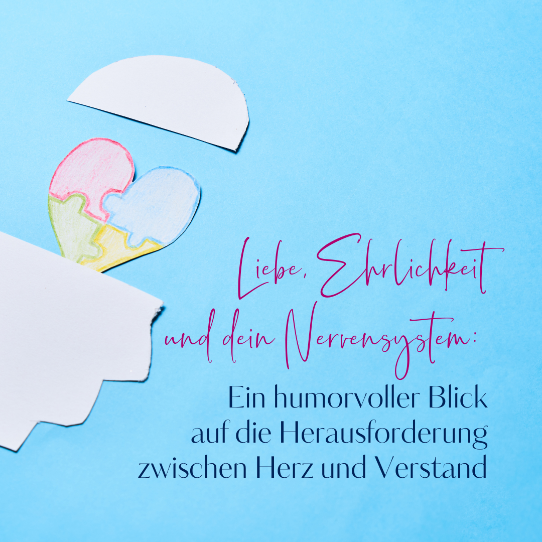 Herz gegen Verstand: Illustration zu Nervensystem und Liebe in Beziehungen